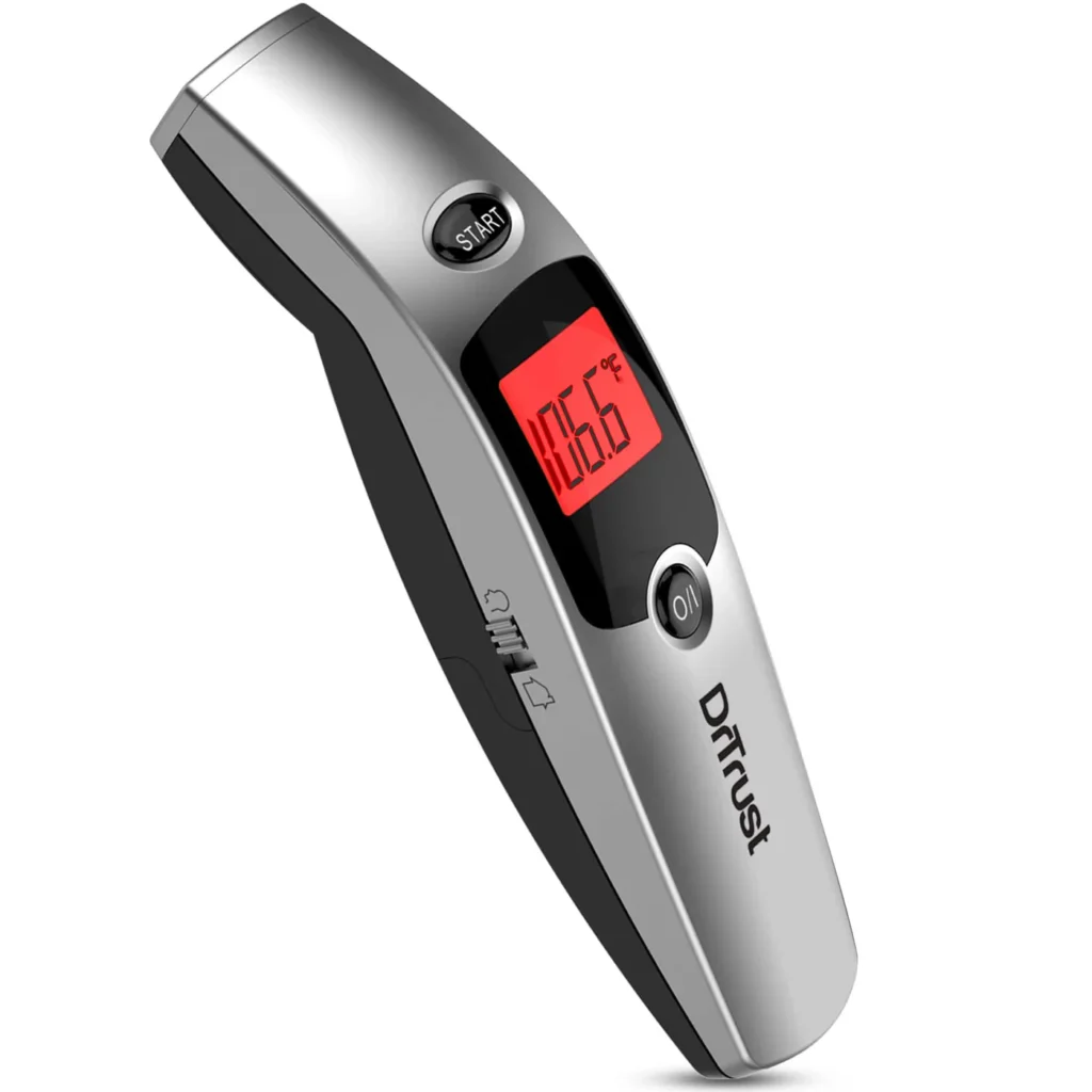 Picture of a digital thermometer